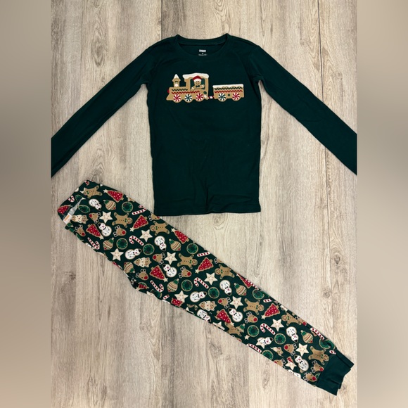 Gymboree boys gingerbread size 10 pajamas - Picture 5 of 5